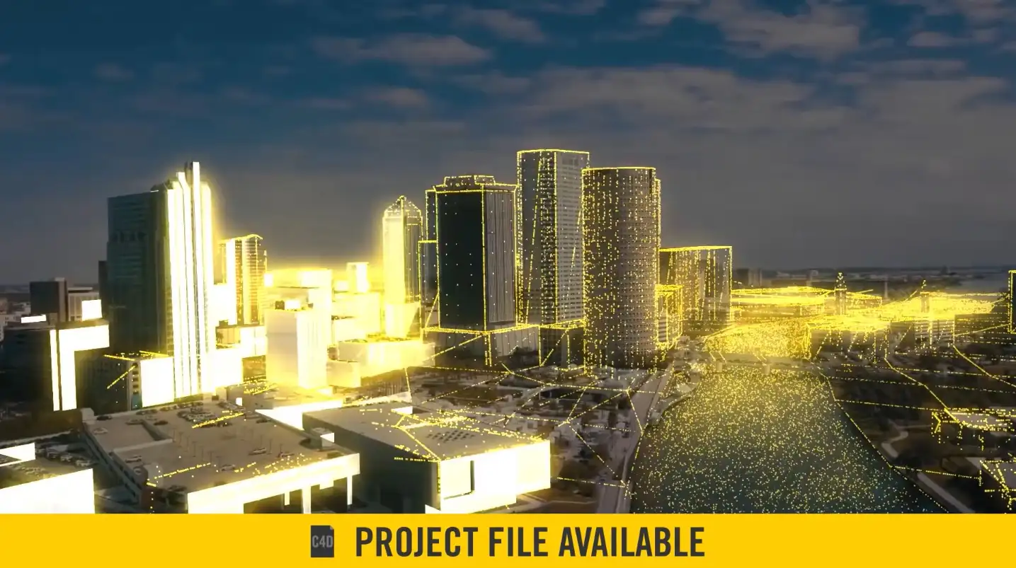 C4D+AE使用X-Particle制作粒子城市动画教程 Particle City - C4D之家 - 屏幕快照 2019-01-08 23.55.16.jpg