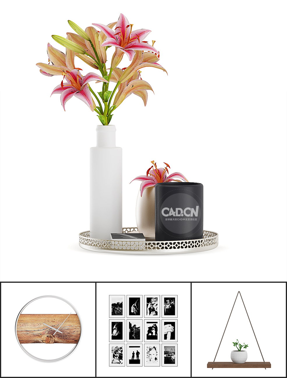 21套室内装饰品C4D模型合集 DECORATIONS - C4D之家 - 未命名-3.jpg