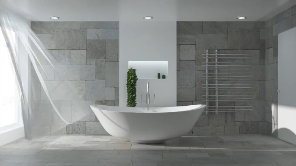 C4D使用Octane Render渲染浴室教程 Interior Bathroom in 2 hours in Octane Render