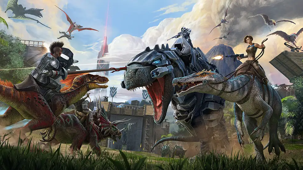 17套C4D恐龙生存游戏《方舟：生存进化(ARK Survival Evolved)》模型合集(1) - C4D之家 - image.jpg