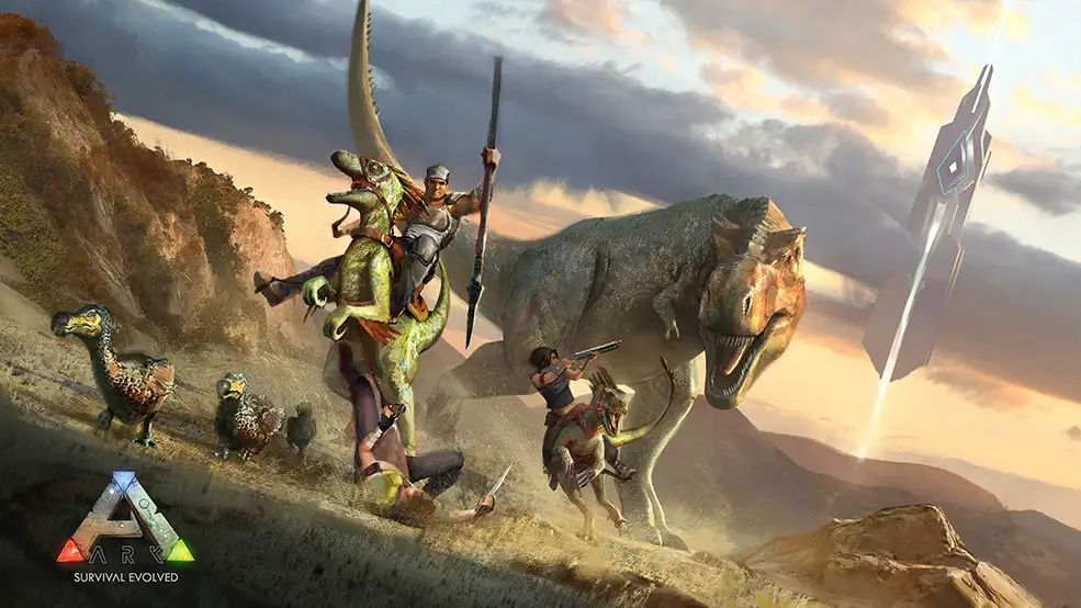 17套C4D恐龙生存游戏《方舟：生存进化(ARK Survival Evolved)》模型合集(2)
