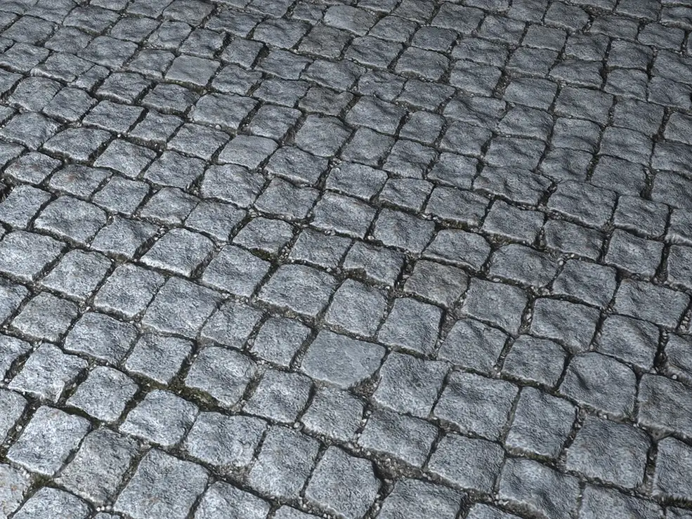 青石路面贴图 chromfell pavement 2K