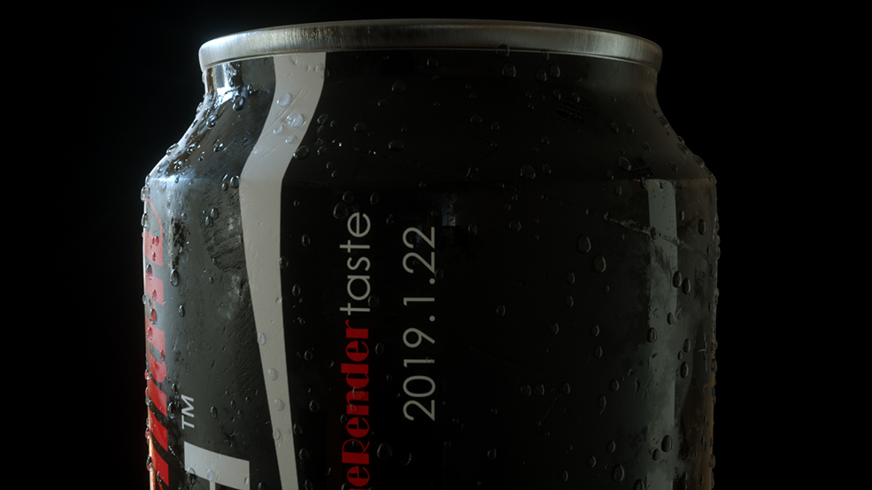 C4D Octane零度可口可乐易拉罐水珠模型工程 - C4D之家 - 2.jpg