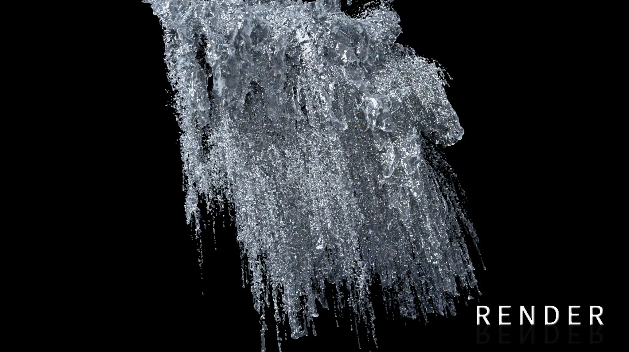 雪花更美--Waterfall无突破无进步 - C4D之家 - render.png