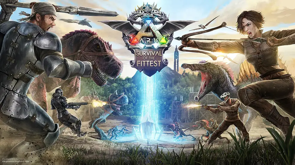 17套C4D恐龙生存游戏《方舟：生存进化(ARK Survival Evolved)》模型合集(5)