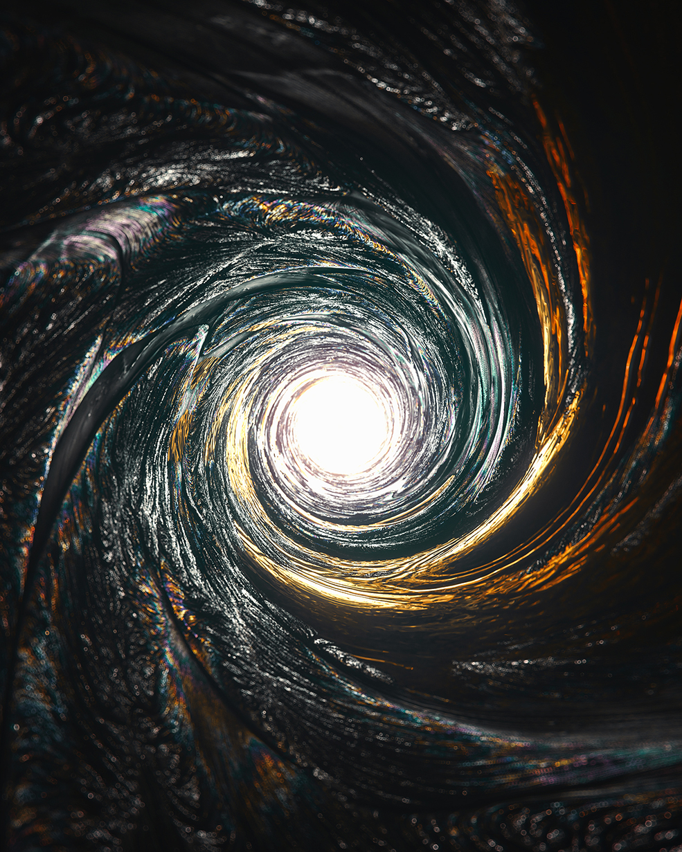 C4D工程第706季：旋转扭曲的风眼C4D工程 C4D Project[Cinema4D - Octane]