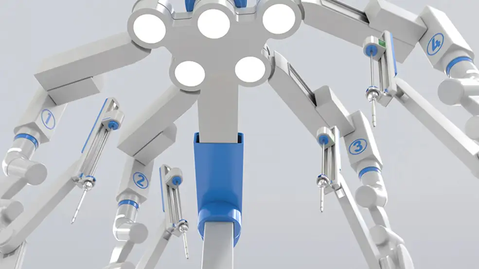 C4D医疗机械手臂绑定教程 Rigging a Surgical Robot In Cinema 4D