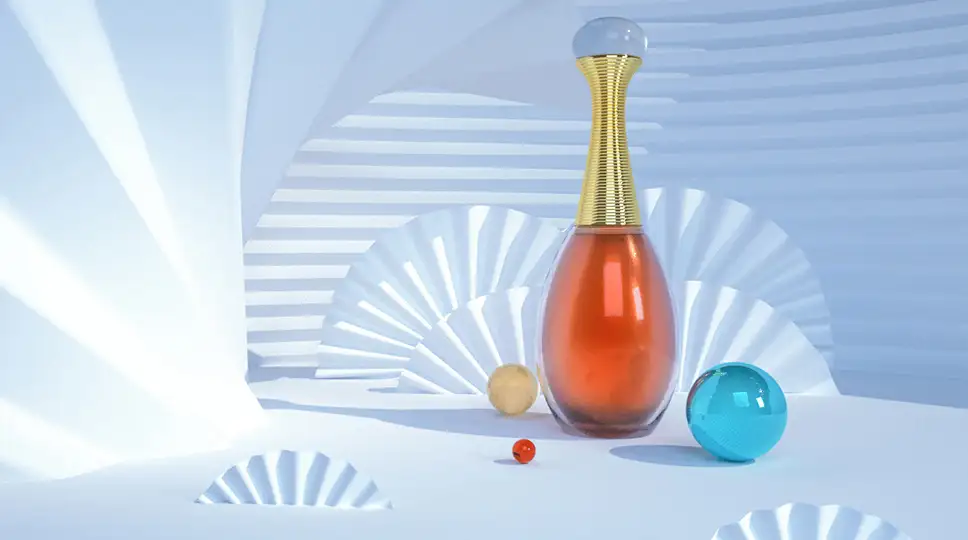 C4D Octane Render迪奥香水产品渲染模型工程
