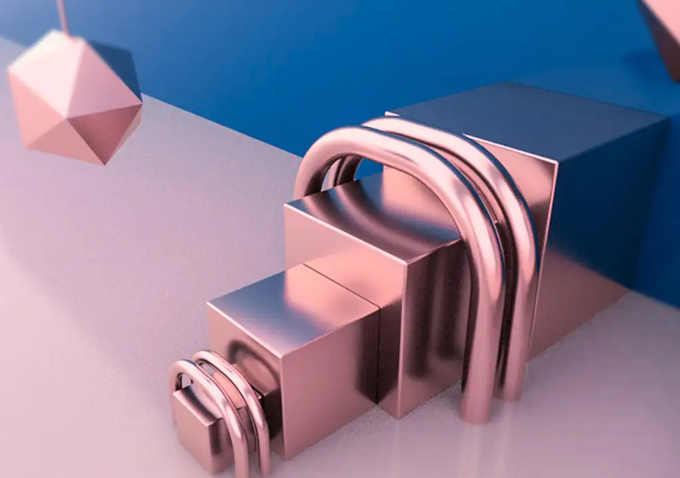 C4D Arnold阿诺德渲染器金属创意工程文件