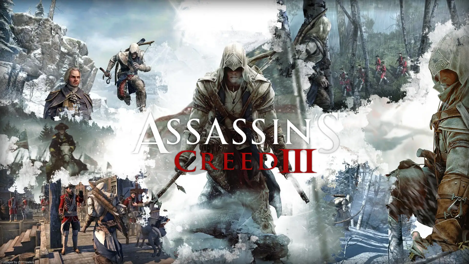 289套C4D冒险游戏《刺客信条3》Assassin’s Creed III模型合集