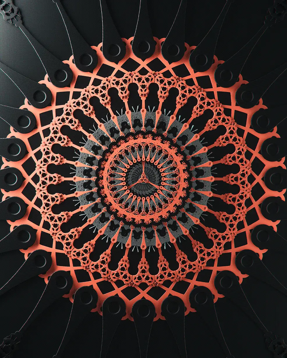 C4D工程第717季：旋转金属机械C4D工程 C4D Project[Cinema4D - Octane] - C4D之家 - [17-01-19]---Revolve.jpg