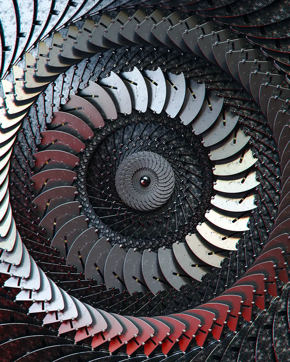 C4D工程第718季：旋转金属叶片C4D工程 C4D Project[Cinema4D - Octane] - C4D之家 - [18-01-19]---Refined.jpg