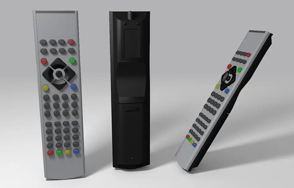 遥控器C4D模型 Remote control