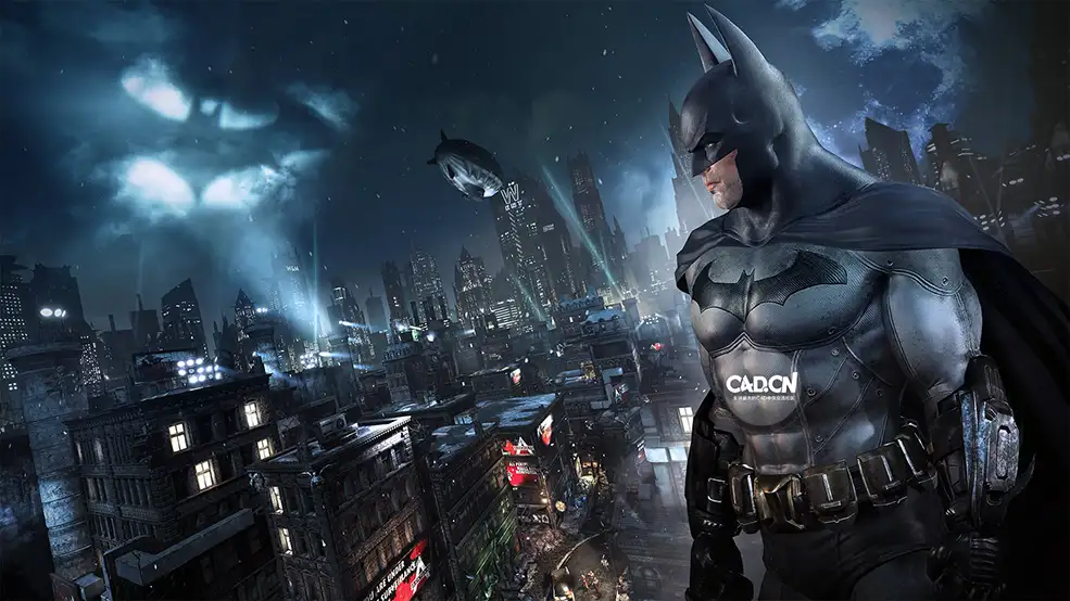 8套C4D动作冒险游戏《蝙蝠侠:阿甘之城(Batman：Arkham City)》模型合集