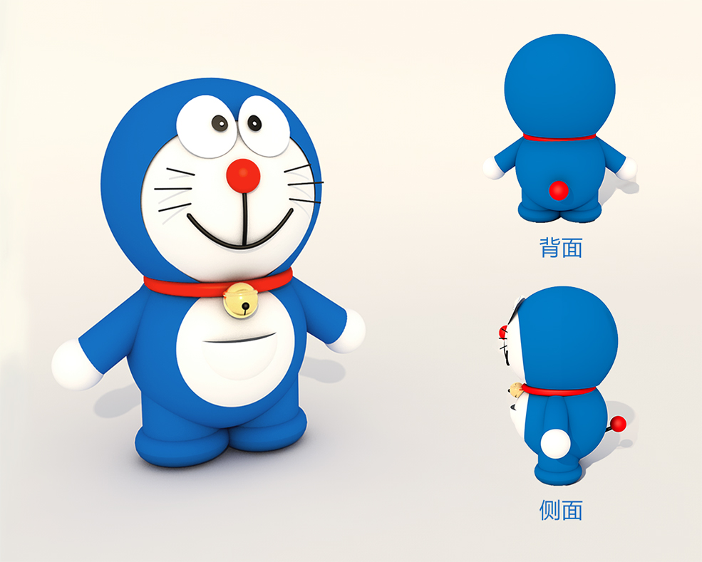 机器猫哆啦A梦C4D模型 - C4D之家 - 封面.jpg