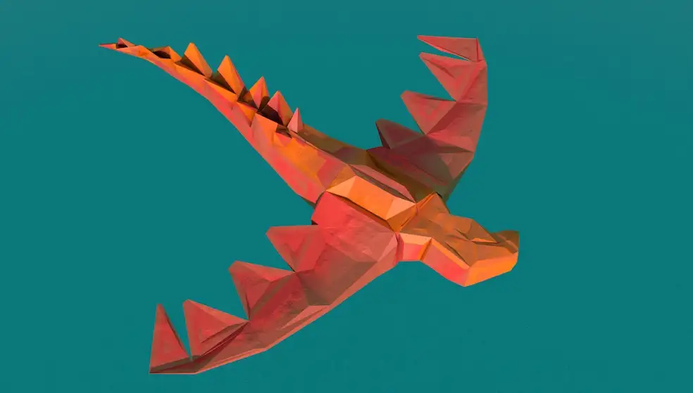 C4D低面多边形卡通小飞龙绑定动画工程 - C4D之家 - 屏幕快照 2019-03-21 22.36.21.jpg