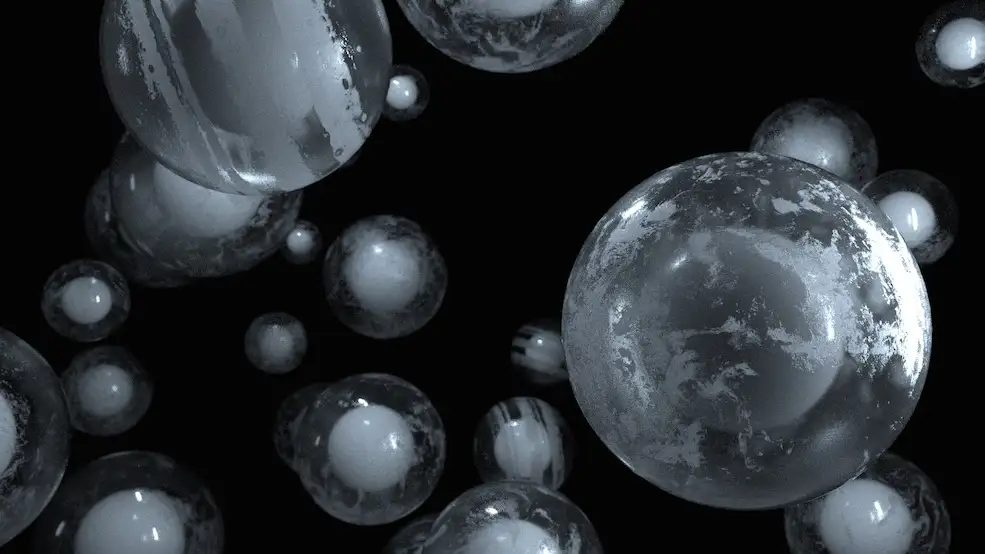 C4D OctaneRender透明球动画工程