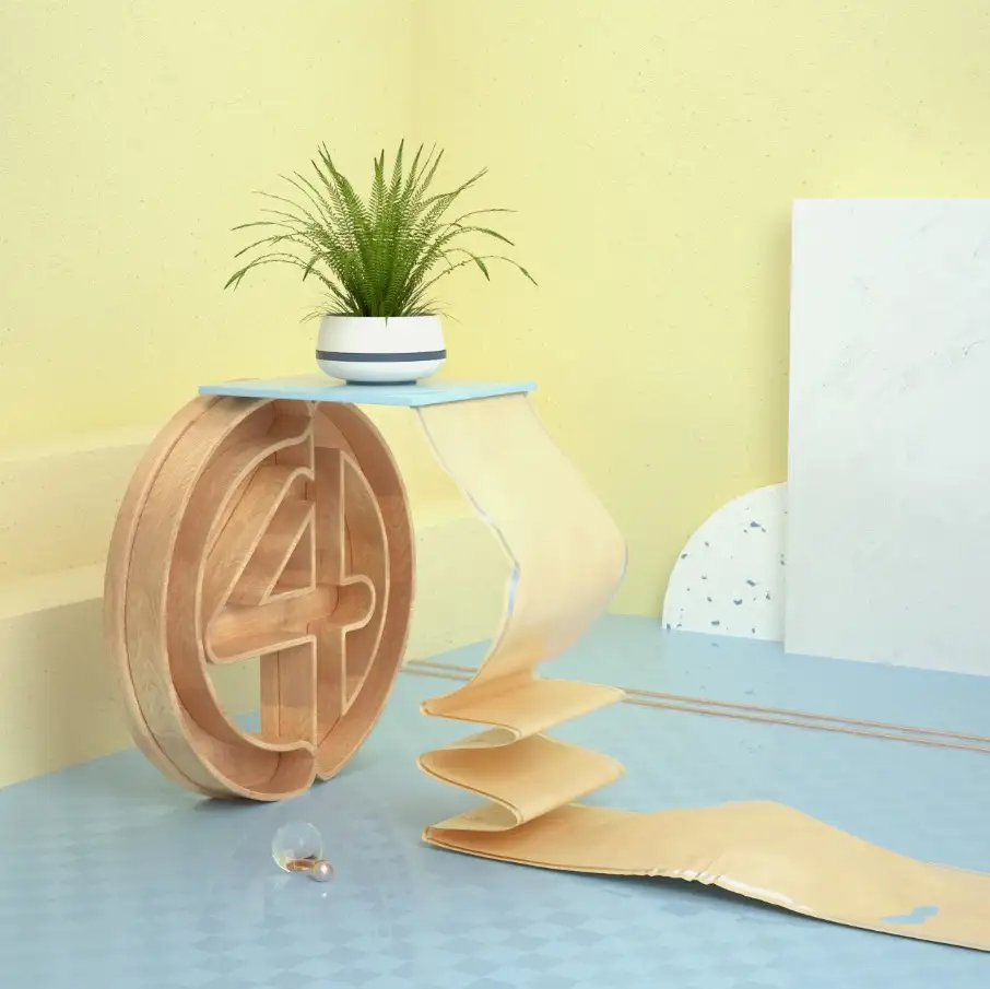 C4D Octane Render布料飘动动画工程