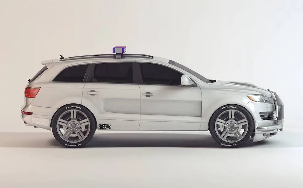 奥迪Q7汽车 警车C4D模型 Audi Q7 EVO Vehicle