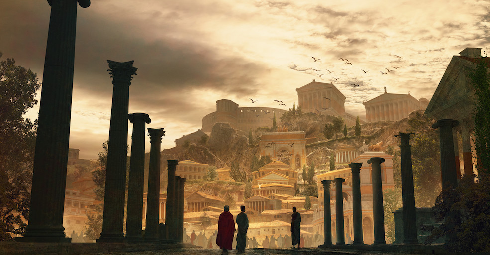 古罗马帝国建筑3D模型 Roman Empire - C4D之家 - marc-simonetti-roman-kitbash2.jpg