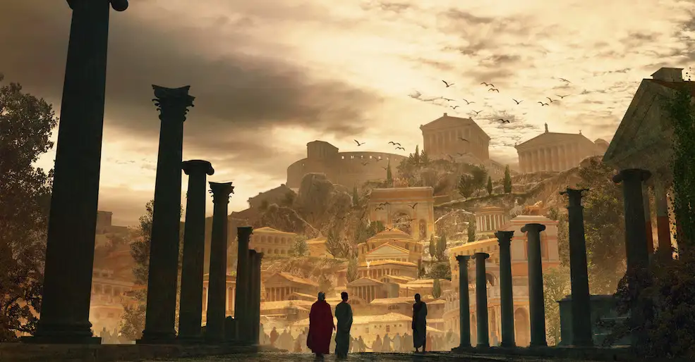 古罗马帝国建筑3D模型 Roman Empire
