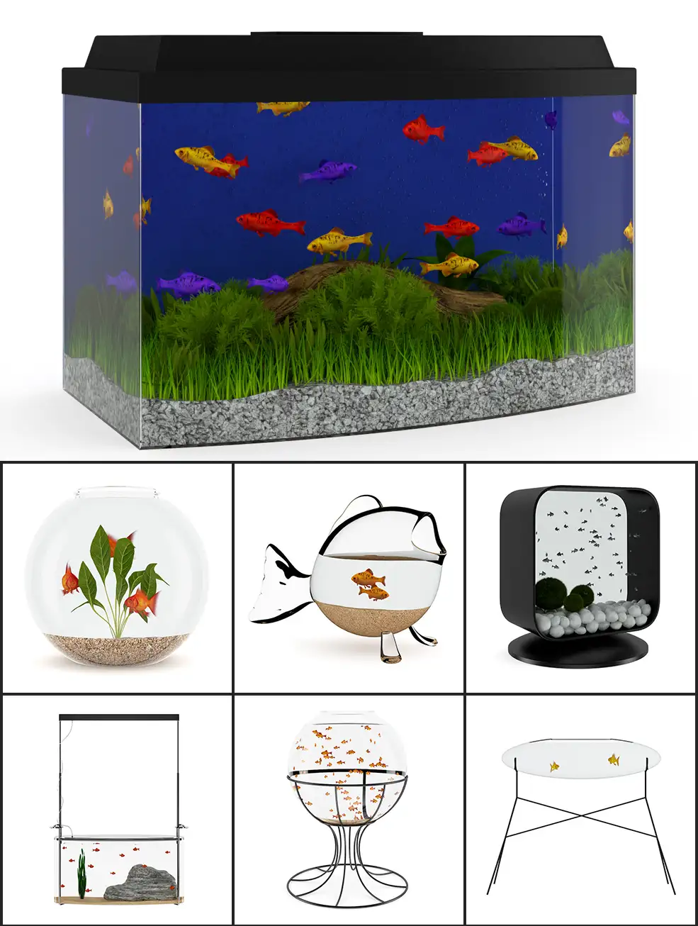 15个C4D鱼缸模型合集 Aquariums - C4D之家 - 未命名-2.jpg
