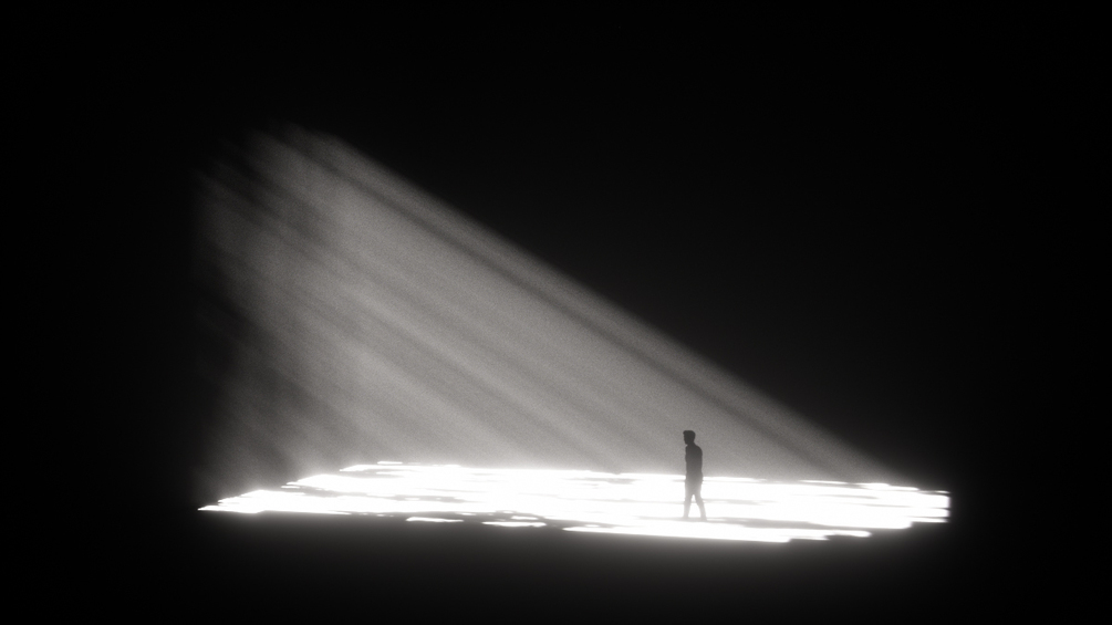 C4D Octane迷雾光线照射工程文件