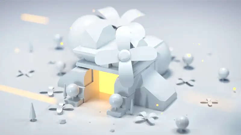 卡通低多边形建模渲染教程 - C4D之家 - 1.jpg