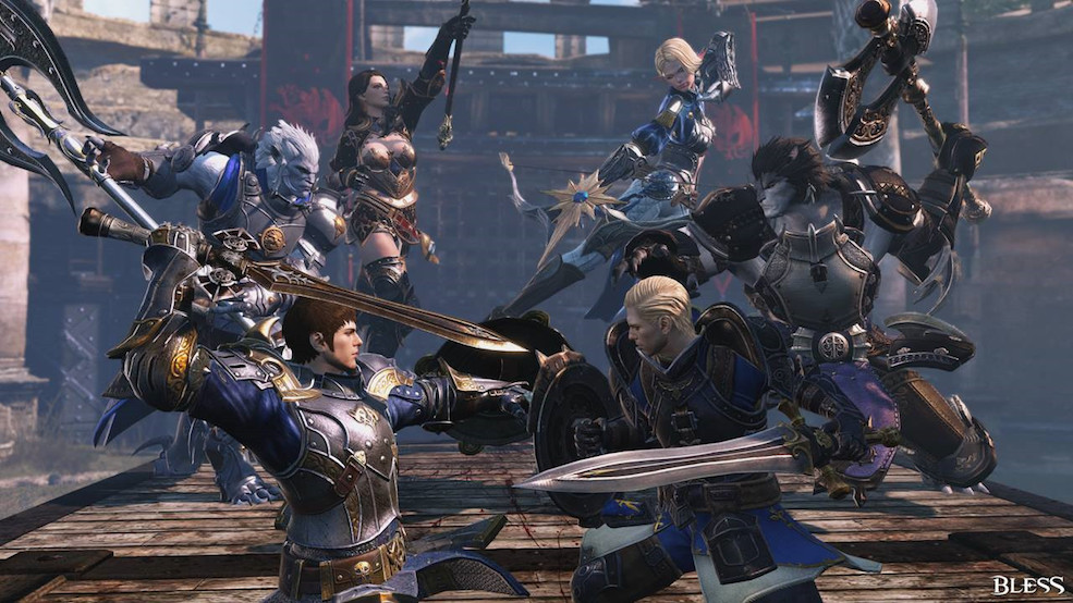 6套C4D魔幻游戏《神佑(Bless)》模型合集11 - C4D之家 - bless-online-pvp-01.jpg