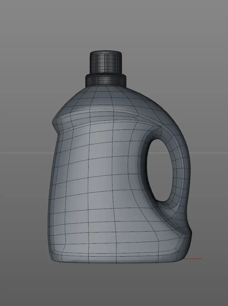 蓝月亮洗衣液模型 - C4D之家 - 1.png