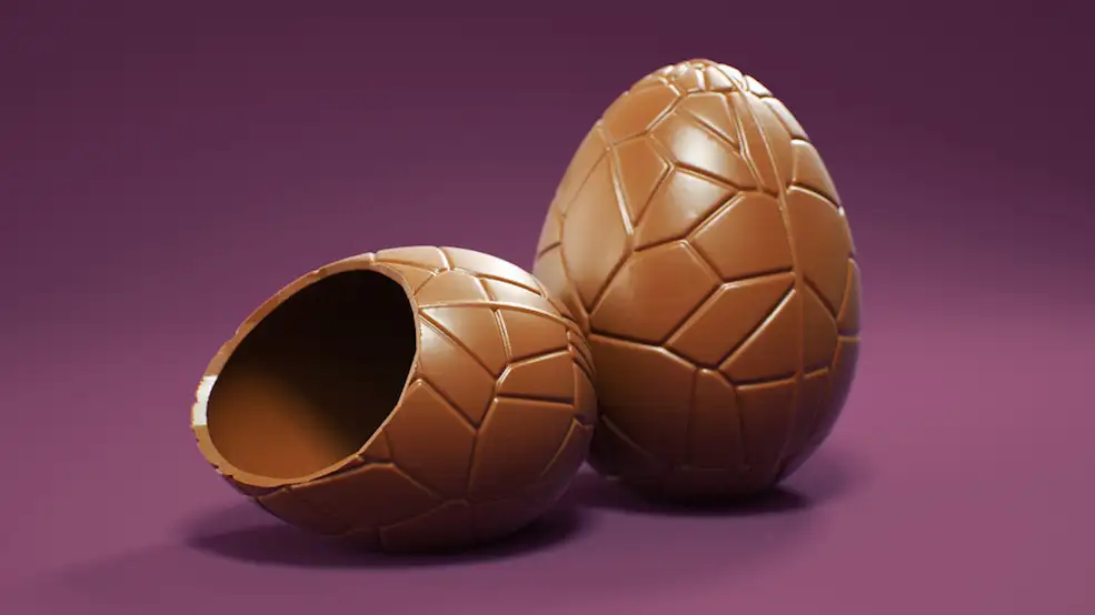 复活节彩蛋C4D工程文件 Easter Egg