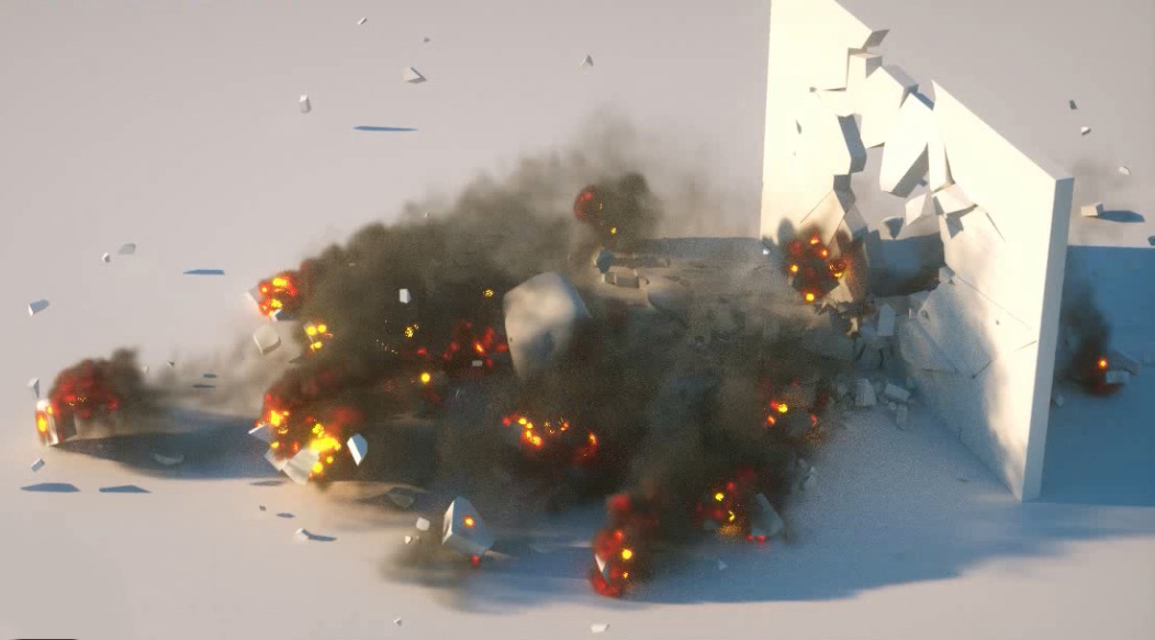 C4D实用进阶破碎烟雾特效中文案例教程(七喜C4D原创)