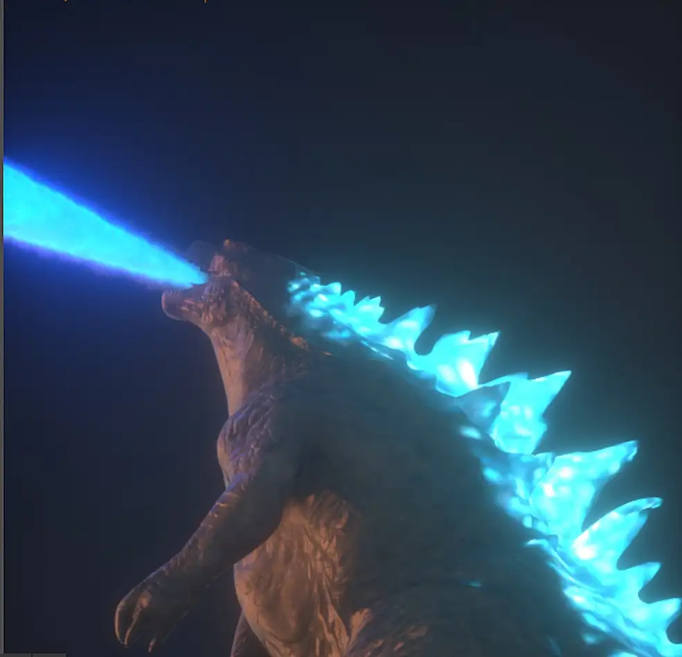 C4D Octane喷火的哥斯拉工程 Godzilla - C4D之家 - 1.jpg