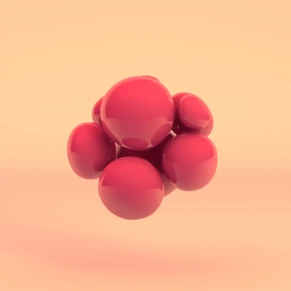 C4D旋转柔体小球动画工程