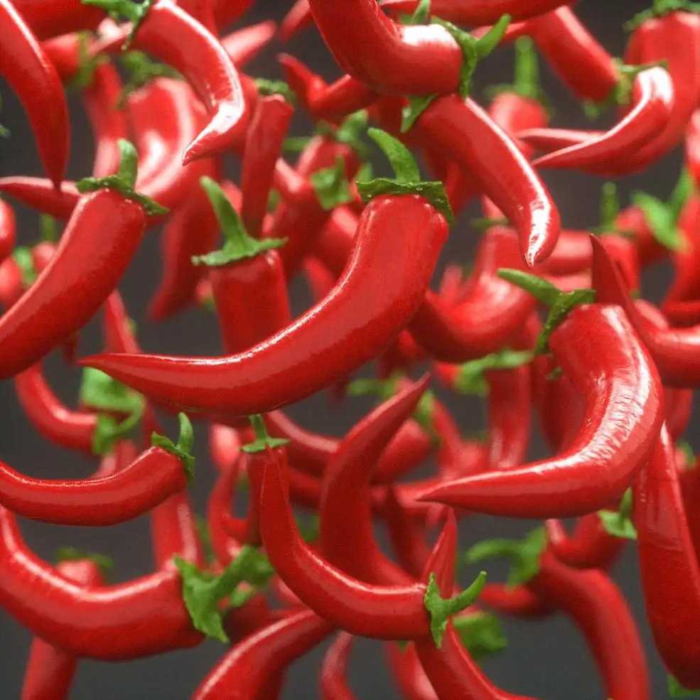 C4D使用体积网格创建辣椒教程 Creating Spicy Chili Peppers Using the Volume Mesher