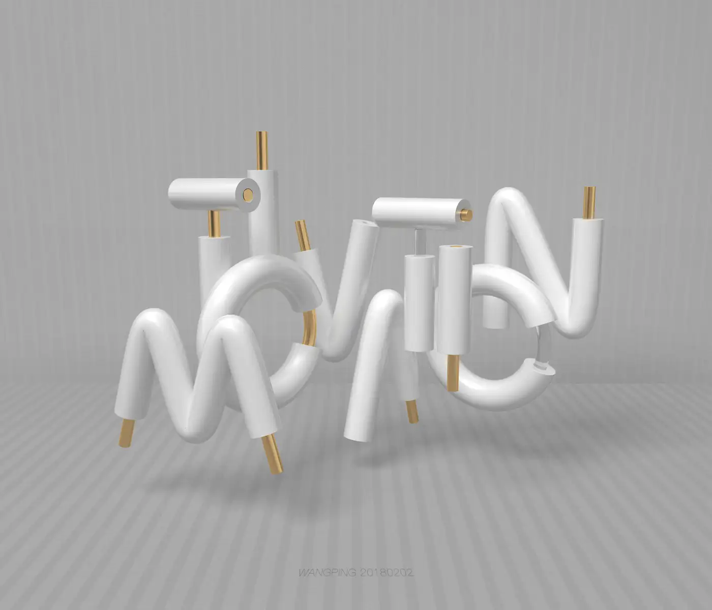 空间感字母设计c4d工程 - C4D之家 - 样条练习.jpg