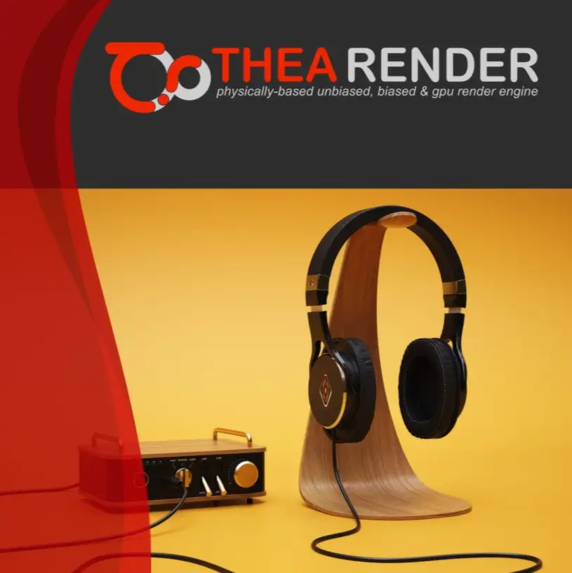 C4D GPU实时物理渲染器插件Thea Render v2.1 for Cinema 4D/SketchUp/Rhino
