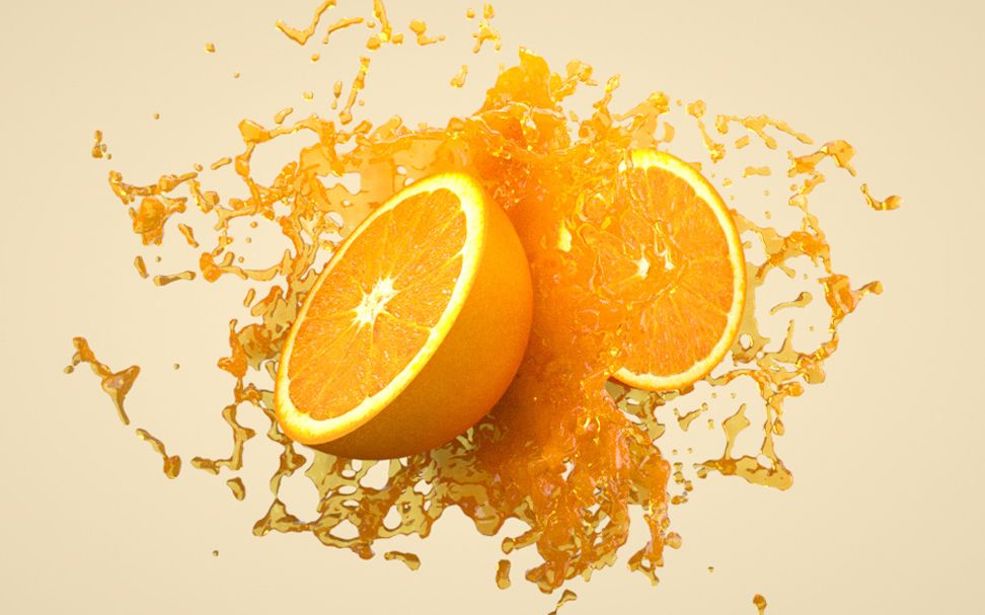 C4D realflow制作橙汁效果中文视频教程