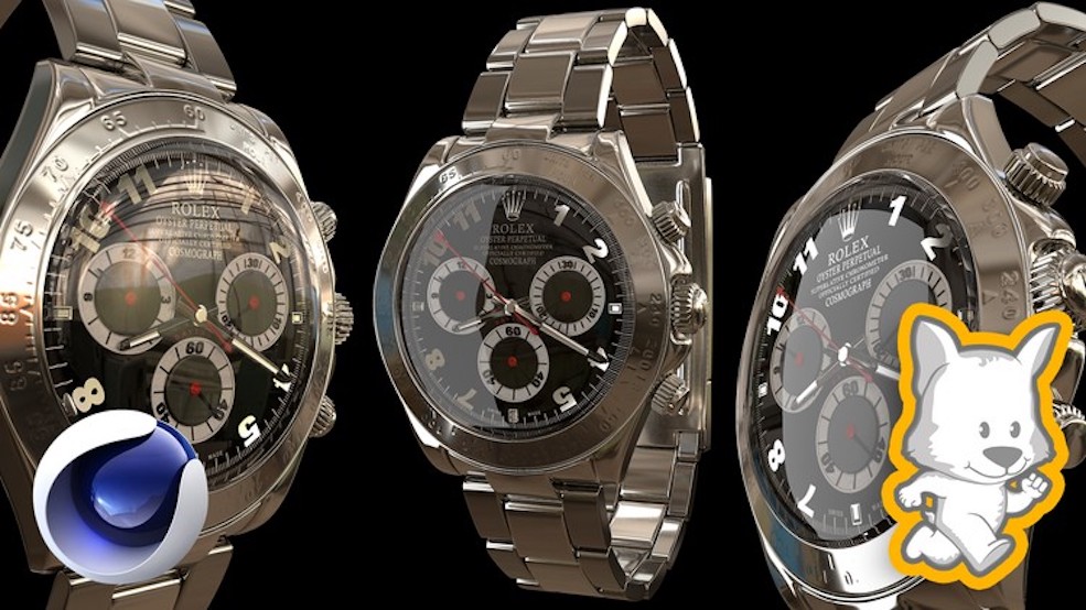 C4D手表硬面建模视频教程 Hard Surface 3D Modeling in C4D: Hyper Realistic Watch - C4D之家 - 2360108_e6c1.jpg