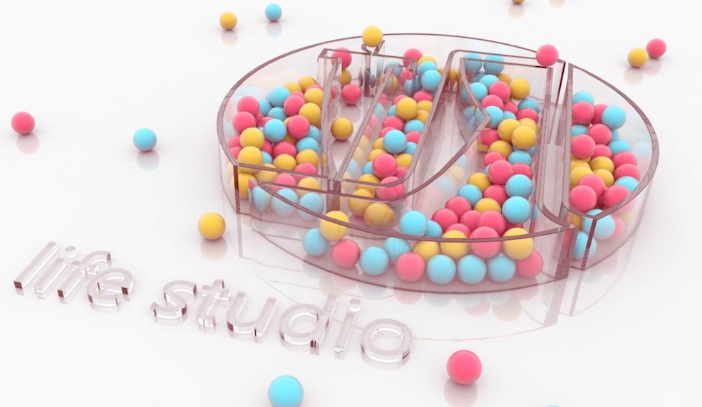 C4D动力学小球动画中文视频教程(立风工作室)