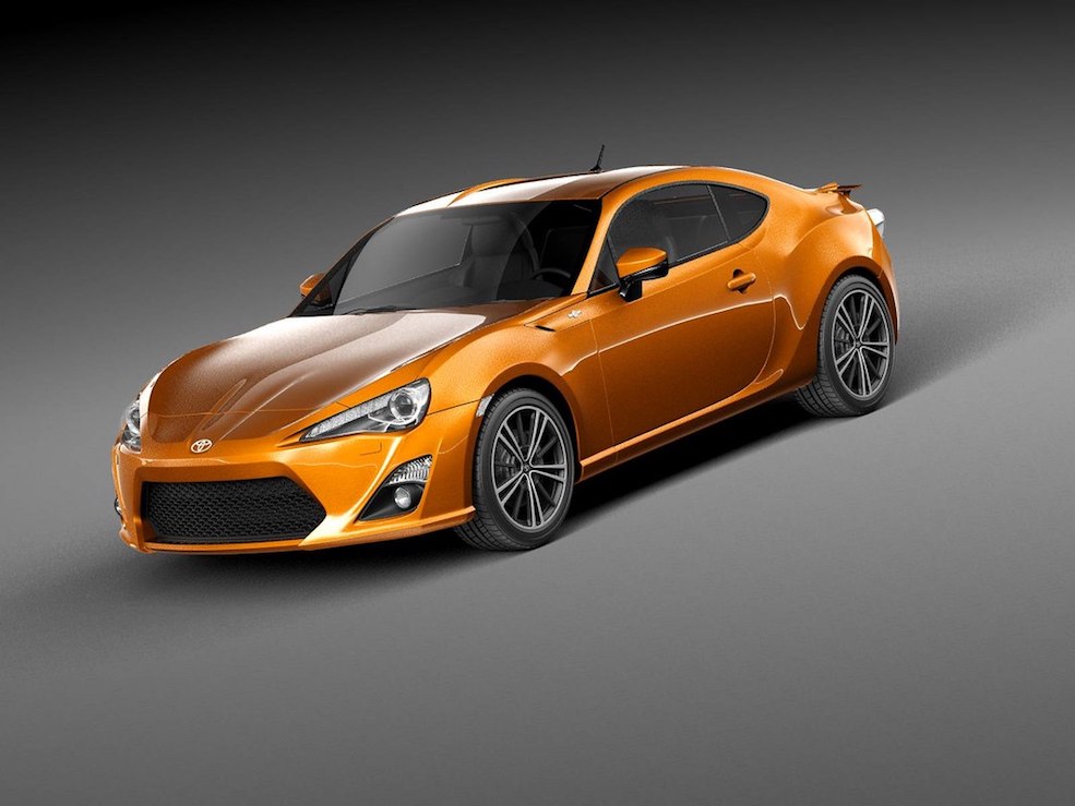 丰田GT86汽车C4D模型 Toyota GT 86 2013 - C4D之家 - 1.jpg