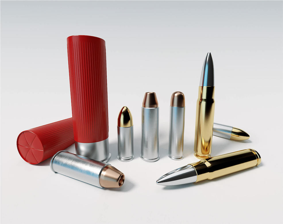 C4D Octane Render枪械子弹模型 Bullets