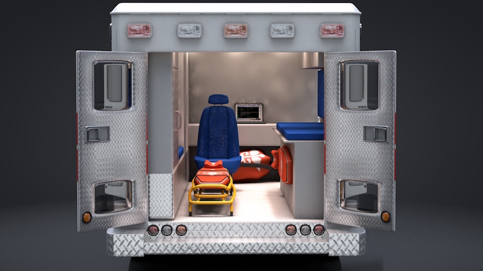 120急救车C4D模型 ambulance box truck - C4D之家 - Ambulance_V4_1_0006.jpg