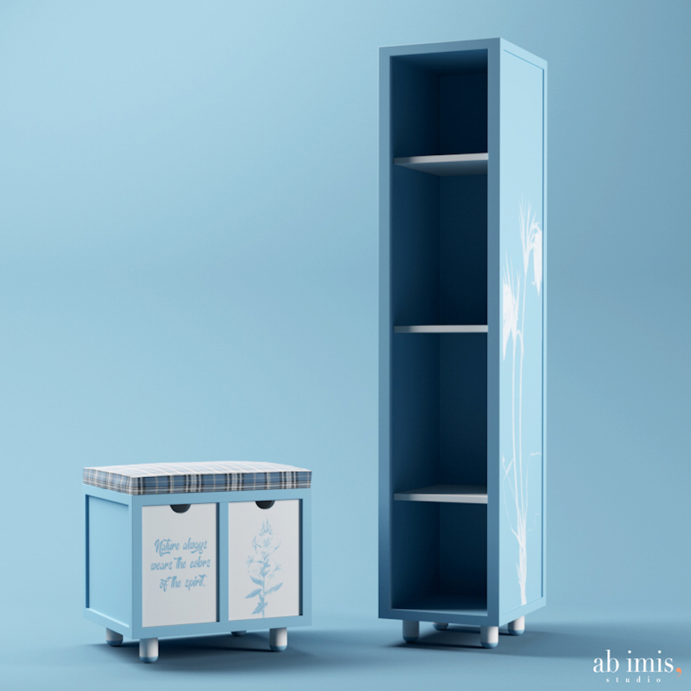 鞋柜C4D模型 Cocomo