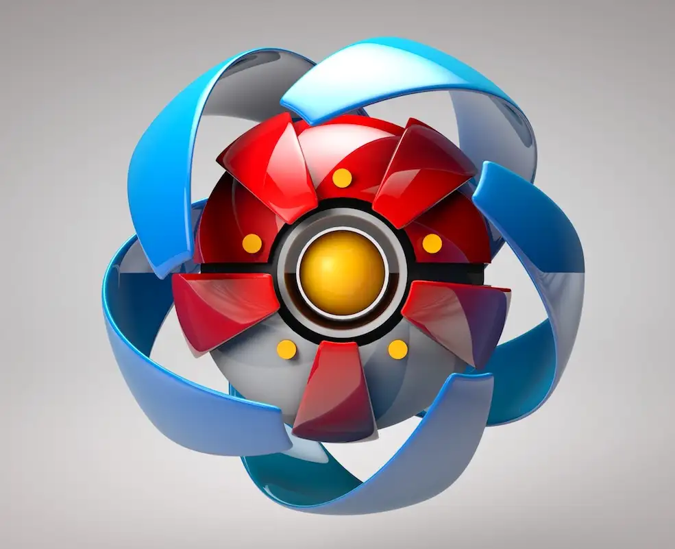 C4D科幻镜头圆球工程