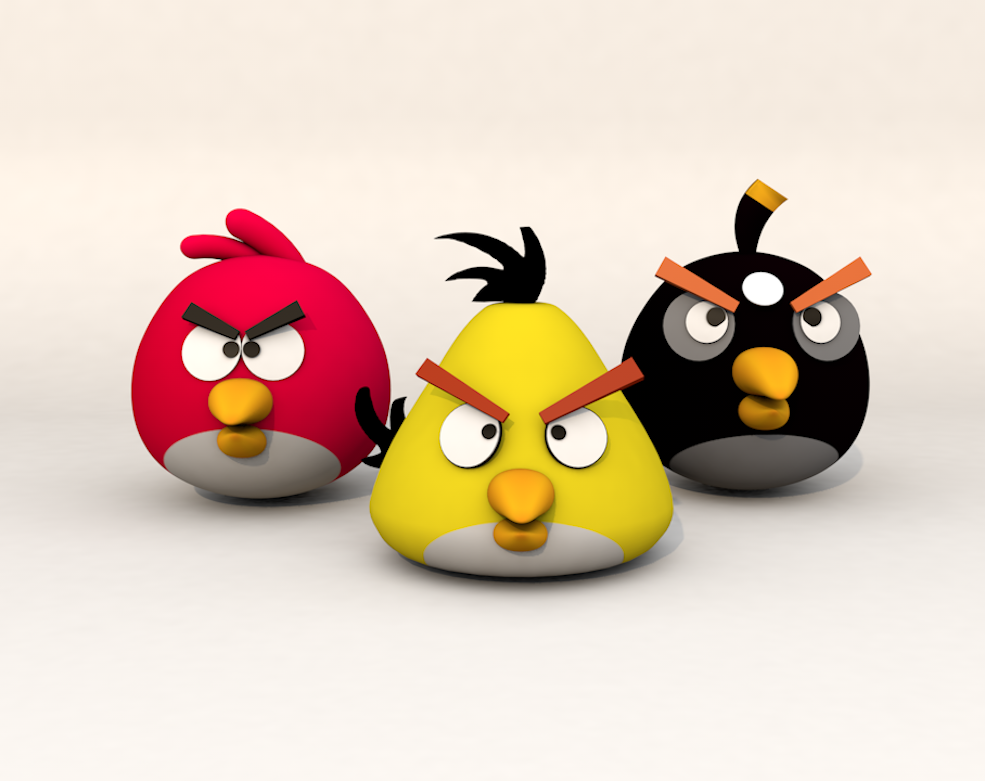愤怒的小鸟卡通角色C4D模型 Angry Birds - C4D之家 - 01e3c25d034c7fa801213ec2b15f27.png