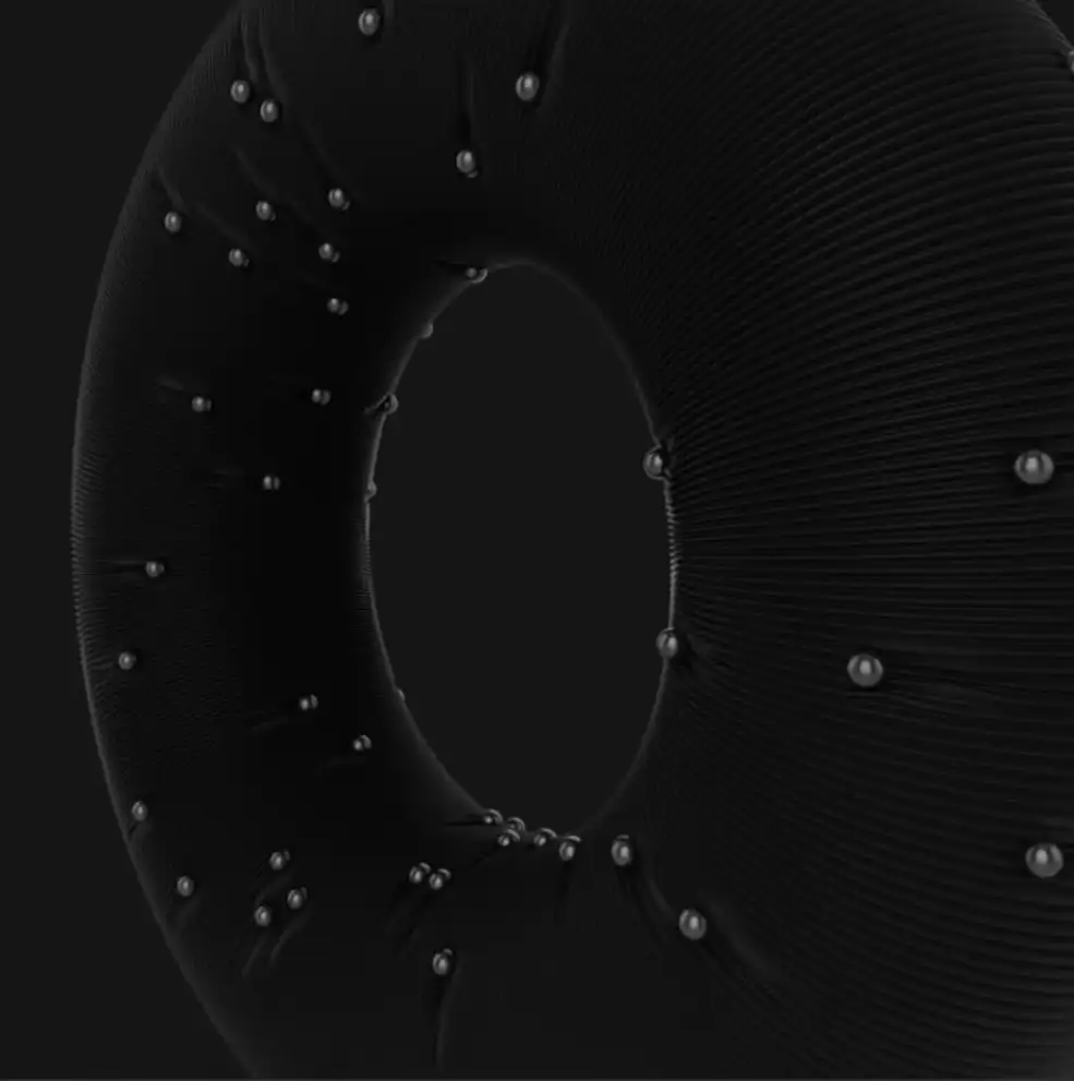 C4D制作在圆环面上滚动的小球动画教程 Moving Spheres On Torus (Cinema 4D Tutorial)