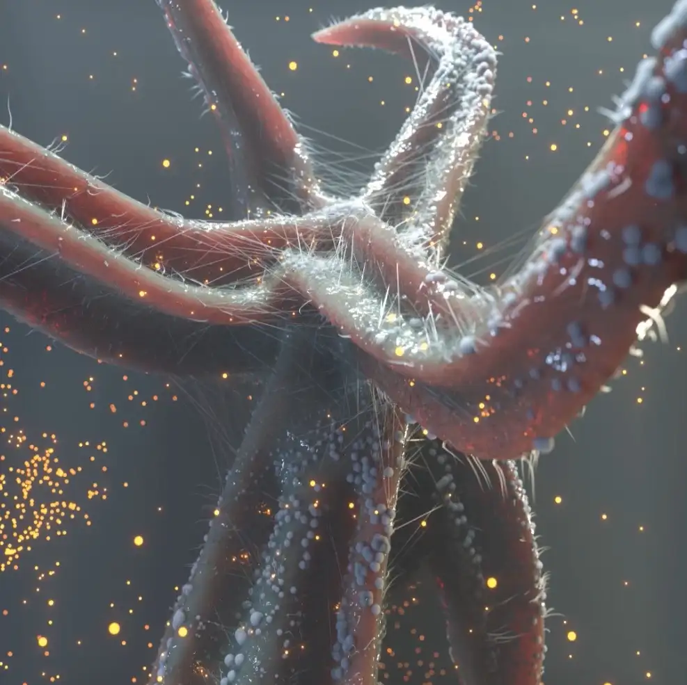 C4D+X-Particles+Octane制作细胞有机物教程 Organic Thing