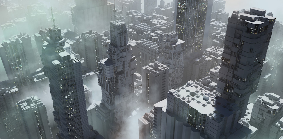 未来科幻建筑楼房3D模型 Kitbash Sci-fi Buildings & Modules Vol.1 - C4D之家 - file.jpg