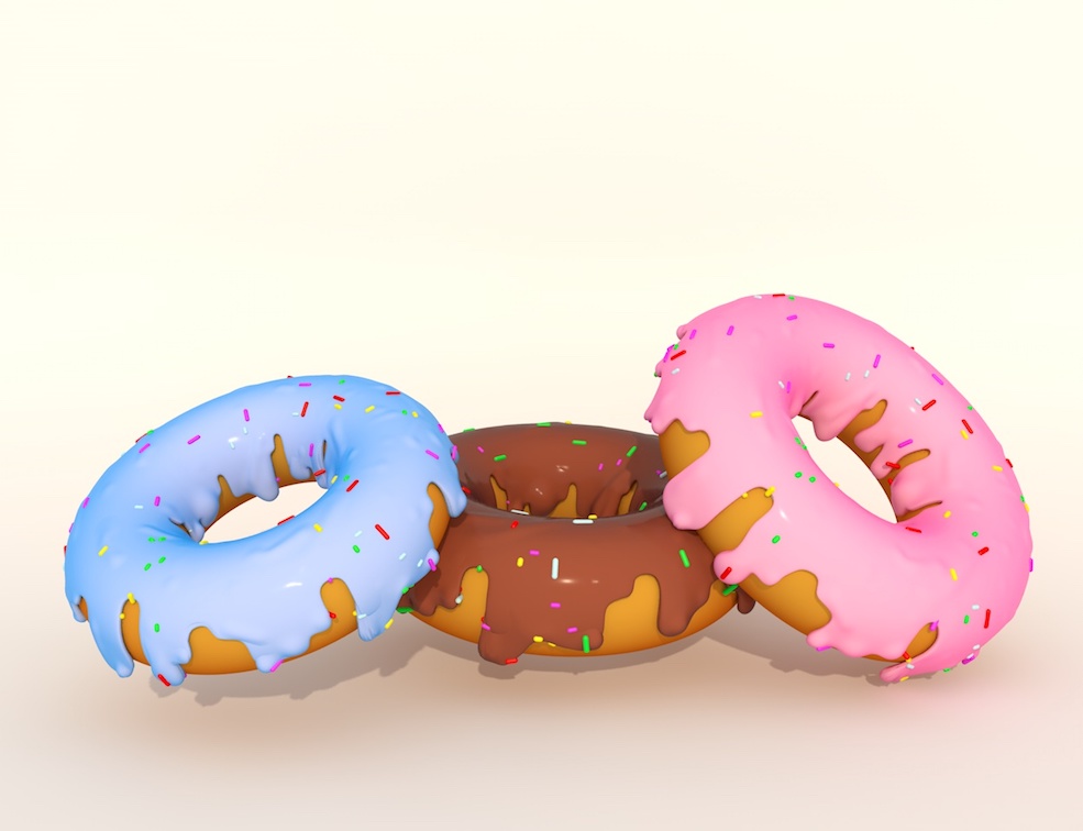 C4D甜甜圈模型 - C4D之家 - 甜甜圈.jpg